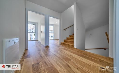 NEU! ++ BEZUGSFERTIG ++  HAUS MIT 5 ZIMMER / KELLER / GARTEN / 3 TERRASEN / 1 PKW-STELLPLATZ ++ EIGENTUM ++ 1220 WIEN ++