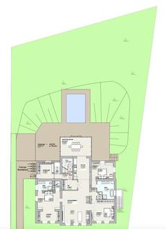 Mitten im Grnen & im Villenviertel: exklusive Gartenwohnung mit ca. 930m Auenflche, beheiztem Wintergarten, Pool, Luftwrmepumpe u.v.m.!
