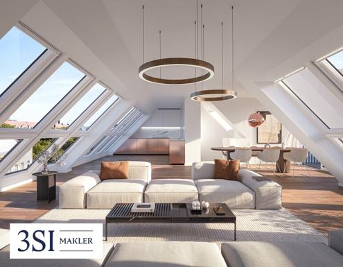 PRUNKSTÜCK: Moderne Dachgeschoßwohnung mit Liebe zum Detail