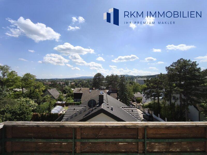 Blick vom Balkon