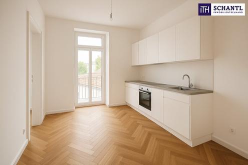 ***Ein Zuhause zum Verlieben - stilvoll saniertes Altbaujuwel mit 3 Zimmern, Klimaanlage, Terrasse & edlem Fischgrtparkett - berzeugen Sie sich selbst bei einer Besichtigung***