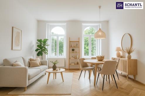 Elegante Altbauwohnung im Erstbezug nach Sanierung!! + Parkblick + großzügige Raumgestaltung