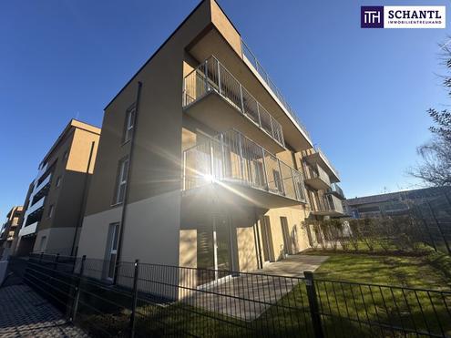 PERFEKT! Lassen Sie sich begeistern! Helle 2-Zimmer-Neubauwohnung mit grozgigem Balkon, exklusiver Tischlerkche und Tiefgaragenplatz.