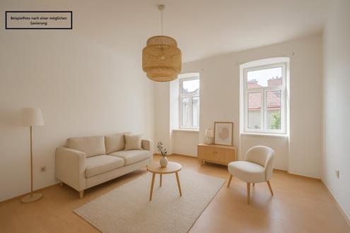 ++NEU++ sanierungsbedürftige 2-Zimmer Altbau-Wohnung in toller Lage!