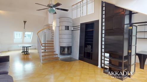 Exklusive DG-Wohnung in 1070 Wien mit 91m² Dachterrasse