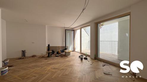 # SQ - EXKLUSIVE DACHGESCHOSSWOHNUNG IN 1030 WIEN - SEIDLGASSE - 2 ZIMMER und TERRASSE - TOP 13