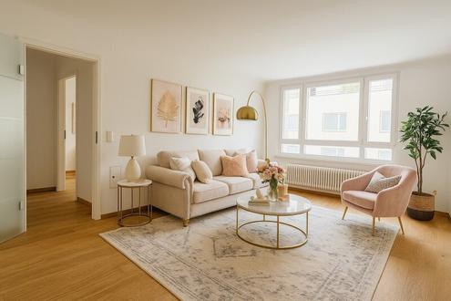 EIN TRUMCHEN! FRISCH SANIERT, HELL UND RUHIG MIT LOGGIA IM SCHNEN GERSTHOF