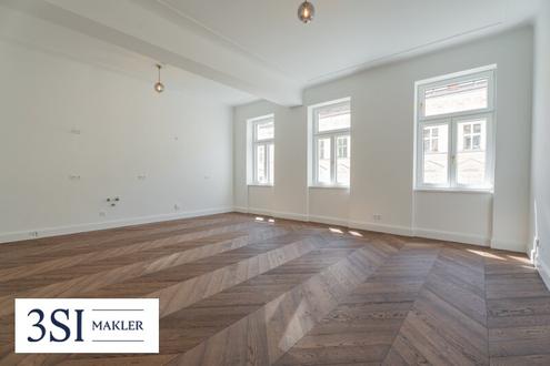 Altbauflair trifft Wohnkomfort: 3 Zimmer mit Loggia