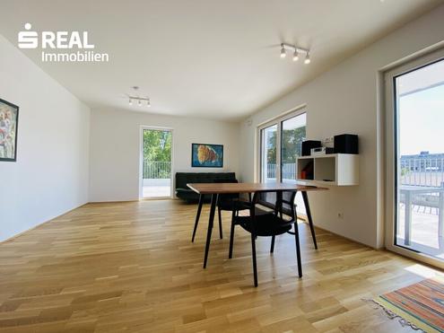 Neuwertige 2-Zimmer-Wohnung mit Terrasse in Schallmoos