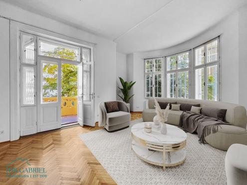 HERRLICHE ALTBAUMIETE MIT BALKON IM COTTAGEVIERTEL