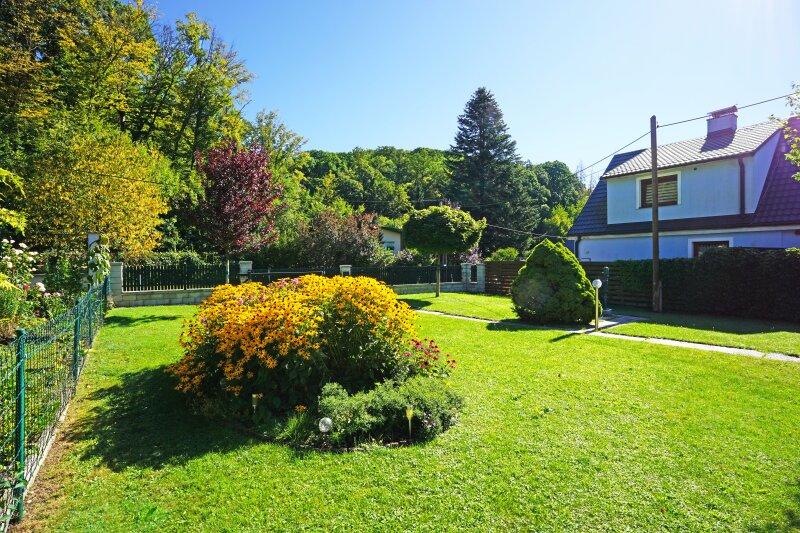Blick ber den Garten nach Osten