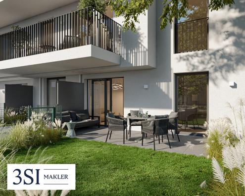 Die Symbiose: Ihre Traum-Gartenwohnung - 2 Zimmer-Erstbezug in ruhiger Lage
