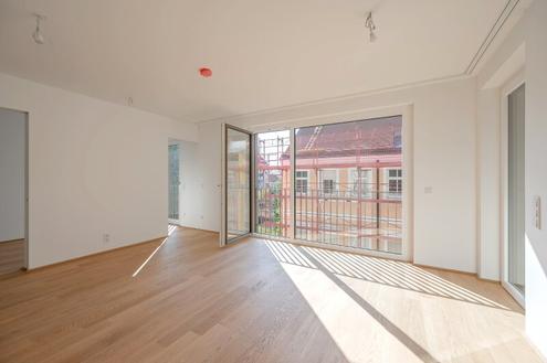 EDUART-Die Kunst des Wohnens: Hochwertiger 2-Zimmer NEUBAU mit ca. 3m² Loggia! (10/18) - AB SEPTEMBER