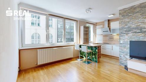 Lichtdurchflutete 2-Zimmer-Wohnung mit Blick auf den Währinger Park - hochwertig saniert & mit Designerküche