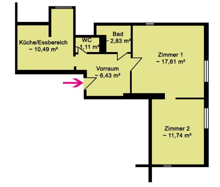 Grundriss Skizze