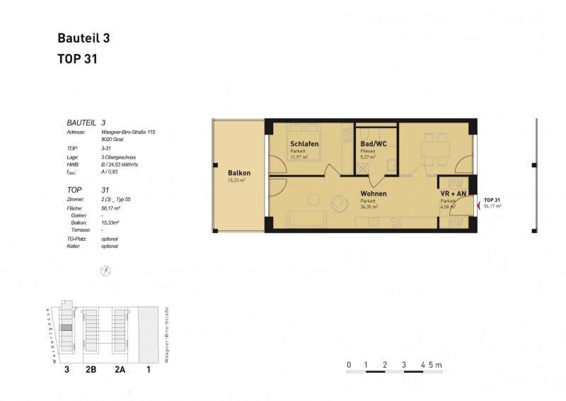 Grundriss: Waagner-Biro-Strae 109-115