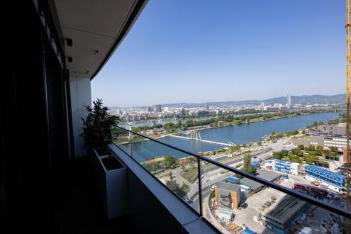 Sonnenuntergänge, Skyline & Donau - Ihr neues vollausgestattetes Luxusapartment in den DANUBEFLATS