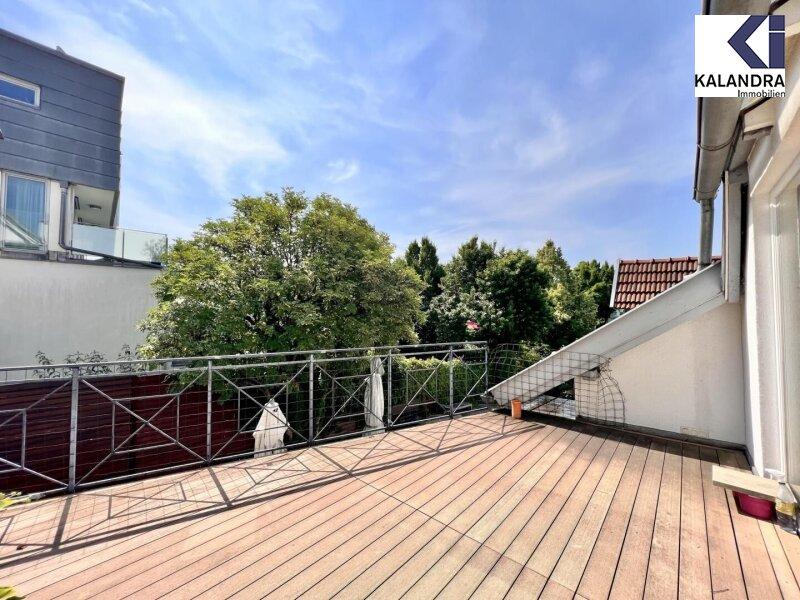 Terrasse im Dachgescho