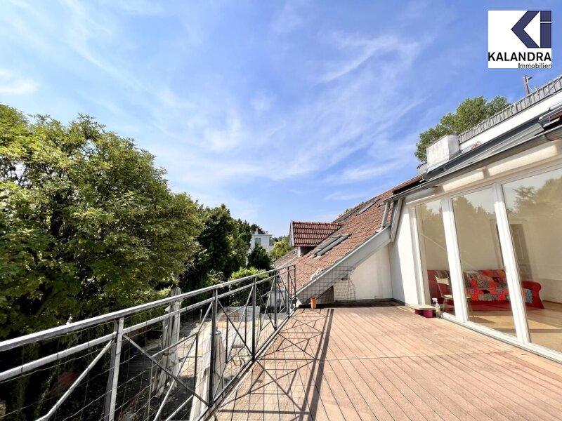 Terrasse im Dachgescho