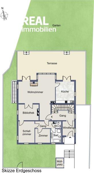 Plan Erdgeschoss