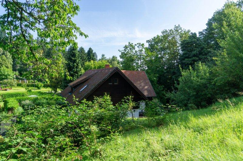 gartenseitige Hausansicht