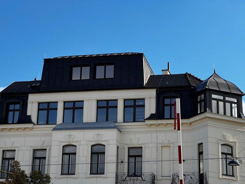 Ansicht von der Strae aus