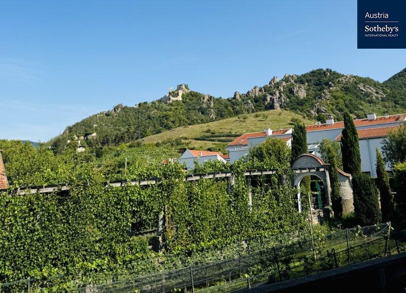 Blick auf Burgruine Drnstein