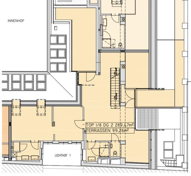 Grundriss Top 8 2. DG