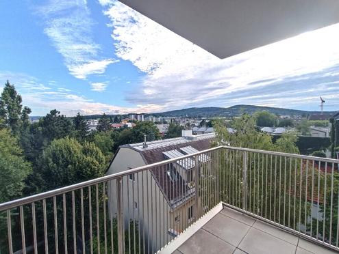 Neubau! Single-Wohnung mit traumhaften Ausblick im 14. Bezirk! U4 Unter Sankt Veit fußläufig erreichbar! (Stellplatz optional verfügbar)
