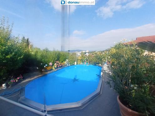 Gepflegtes, grozgiges Haus mit schnem Garten, Pool in sonniger Ruhelage in St.Peter - auch fr 2 Familien mglich