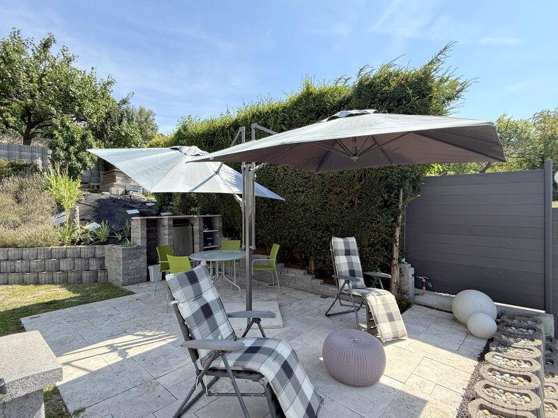 Sonnige Terrasse