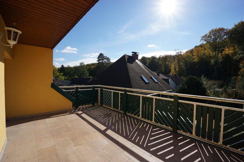 Ausblick Terrasse Richtung Sdost