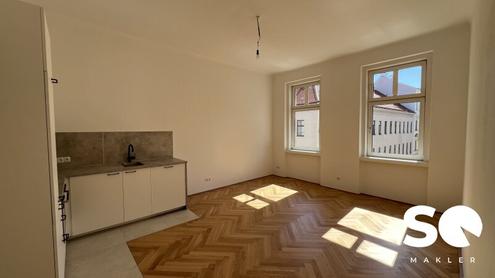# SQ - ERSTBEZUG - 3 ZIMMER WOHNUNG NÄHE TABORSTRASSE - BLUMAUERGASSE - 3 STOCK OHNE LIFT