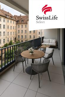 Moderne Balkonwohnung mit Innenhofblick - zentral bei der U-Bahn