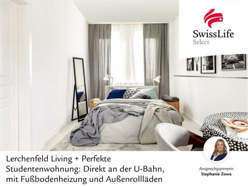 + Lerchenfeld Living + Perfekte Studentenwohnung: Direkt an der U-Bahn, mit Fußbodenheizung und Außenrollläden