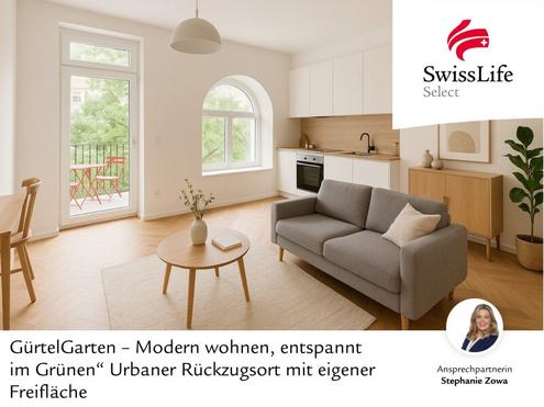 GürtelGarten - Modern wohnen, entspannt im Grünen Urbaner Rückzugsort mit eigener Freifläche