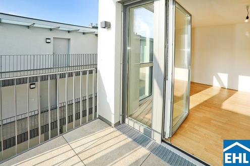 Leopold XXI - Moderne 2-Zimmer-Wohnung mit Terrasse für Naturliebhaber!