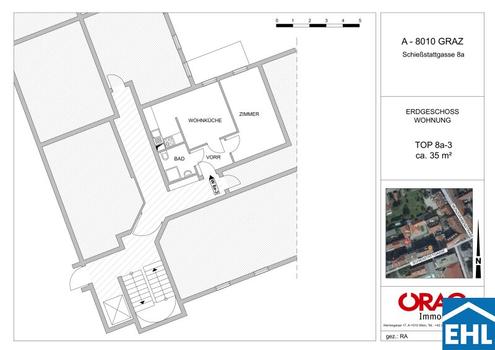 Gemtliche 2-Zimmer-Wohnung im Herzen von Graz
