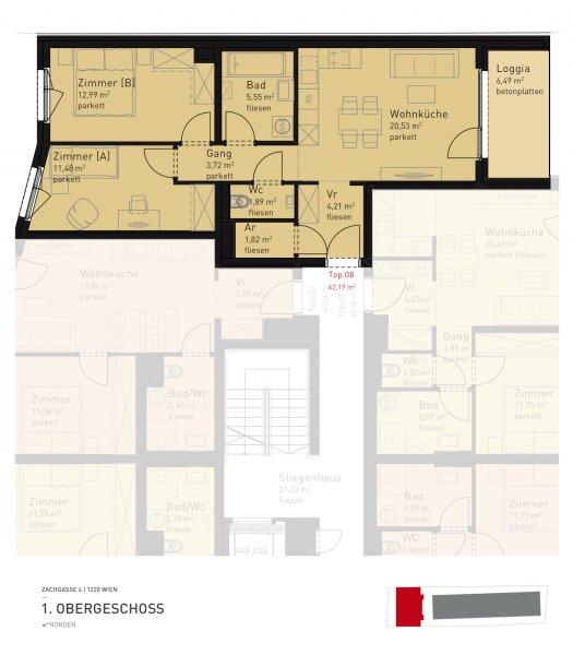 Grundriss: Zachgasse 4