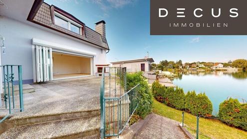 EXKLUSIVES SEEHAUS MIT EIGENEM STEG