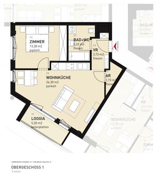 Grundriss: Himberger Strae 17