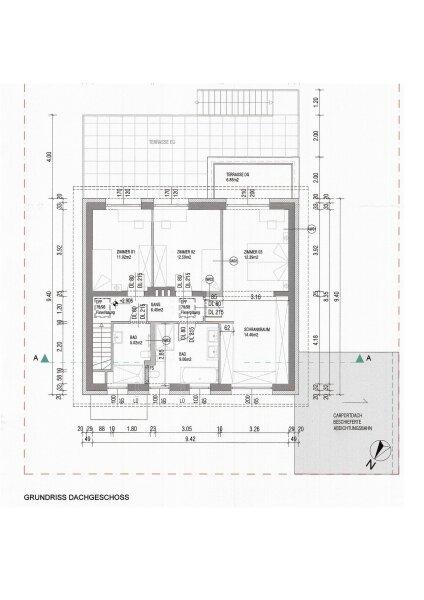 Grundriss Skizze Dachgescho