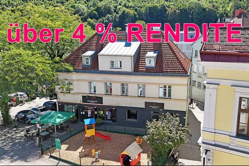 Über 4 % Rendite! Wohn- und Geschäftshaus / Zinshaus am Purkersdorfer Hauptplatz