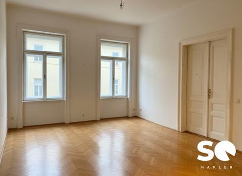 #SQ - ALTBAUCHARME IN TOPLAGE - 5-ZIMMER MIT BALKON NHE RATHAUS!
