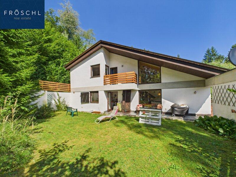 Ansicht Haus C vom seitlichen Garten