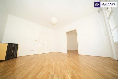 TRAUMHAFT! IM HERZEN VON GRAZ: ALTBAU-CHARME MIT SONNENBALKON! 3 Zimmer mit elegantem Parkett + modern saniertes BAD & WC - WOHLFHLGARANTIE!
