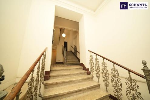 TOLLES INVESTMENT! Ruhig in zweiter Reihe zur Strae gelegen!: Vermietete Altbauwohnung in 1060 - Top-Lage! Ideale smarte Anlage!