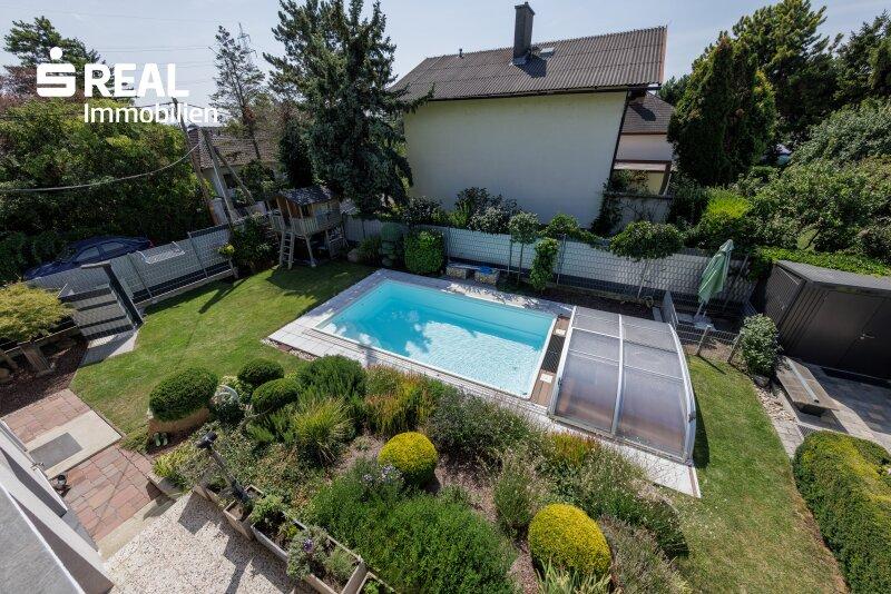 Ausblick zum Garten