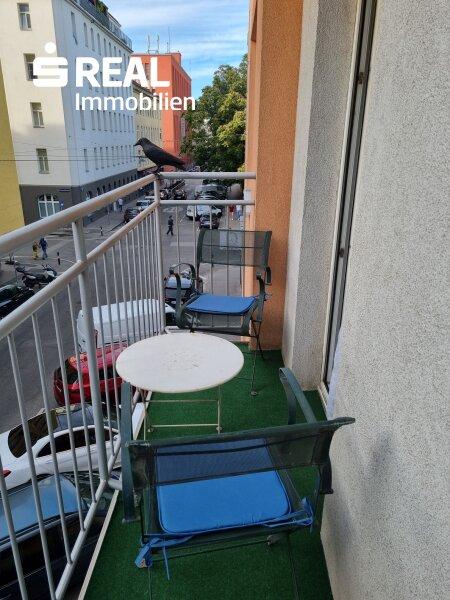 westseitiger Balkon