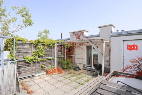 Charmante 60m Galeriewohnung mit 24m Terrasse Nhe Naschmarkt